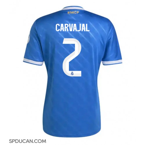 Muški Nogometni Dres Real Madrid Daniel Carvajal #2 Rezervni 2025-26 Kratak Rukav